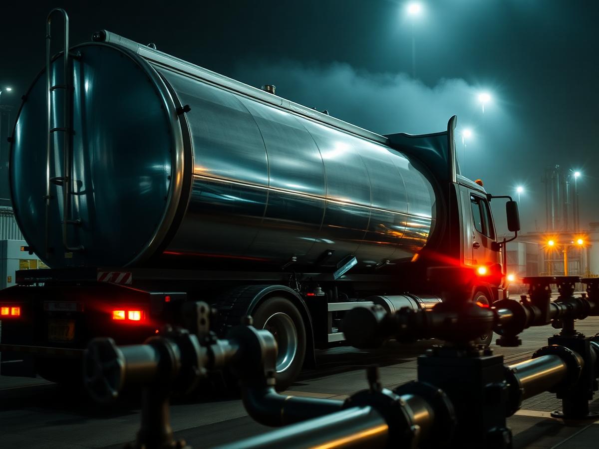 Tank truck dispatch